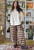 Paloma Tela Peter Pan Blouse Calico